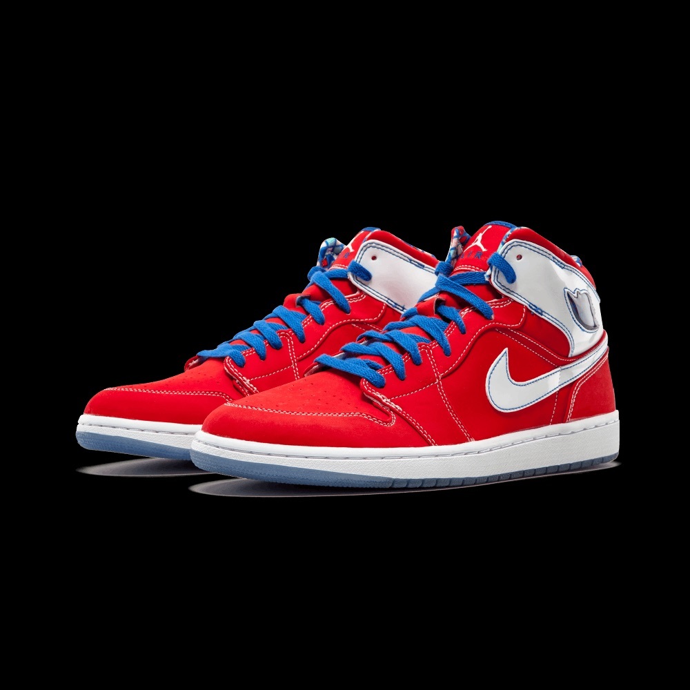 Jordan 1 Mid Sport Red LS  “Lifestyle”